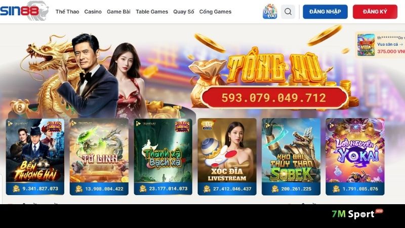 Đừng bỏ lỡ SIN88 khi tham gia cá cược Đừng bỏ lỡ SIN88 khi tham gia cá cược